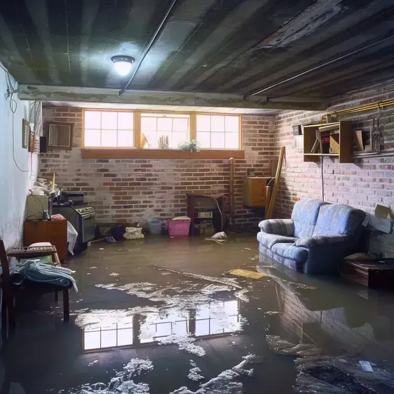 Flooded Basement Cleanup in Whitefield, NH